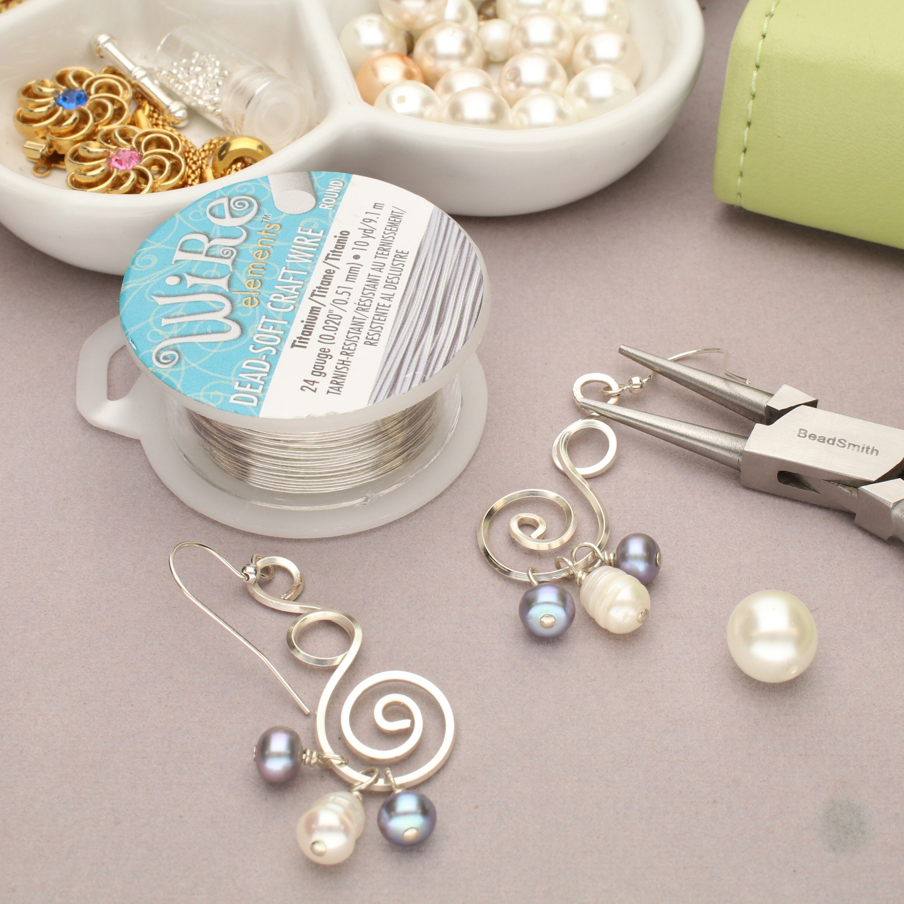 The Beadsmith Wire Elements Craft Wire Tarnish Resistant Etsy