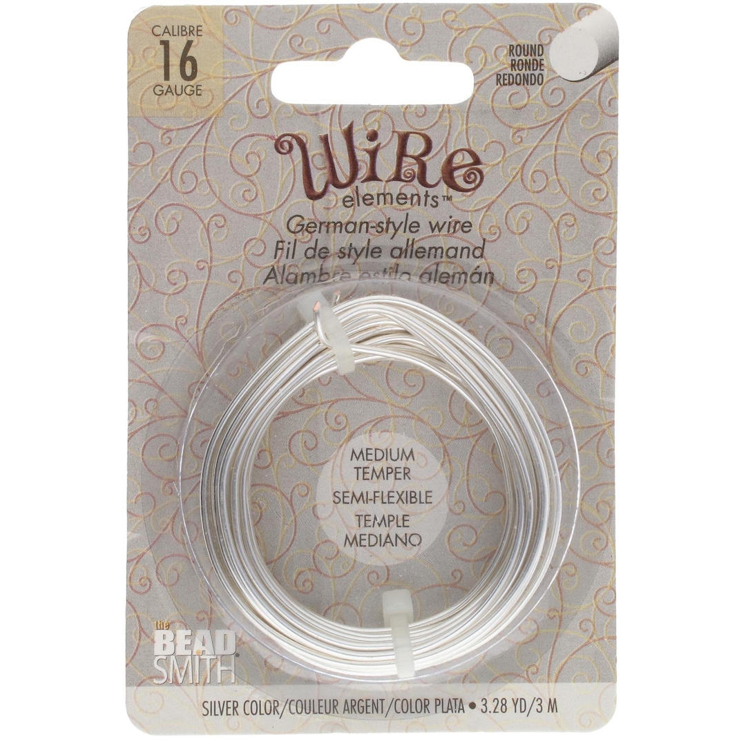 The Beadsmith German Jewelry Wire – 1.0mm, 18 Gauge, 24K Gold Plated, 3 Meter Coil For Crafting - View #11