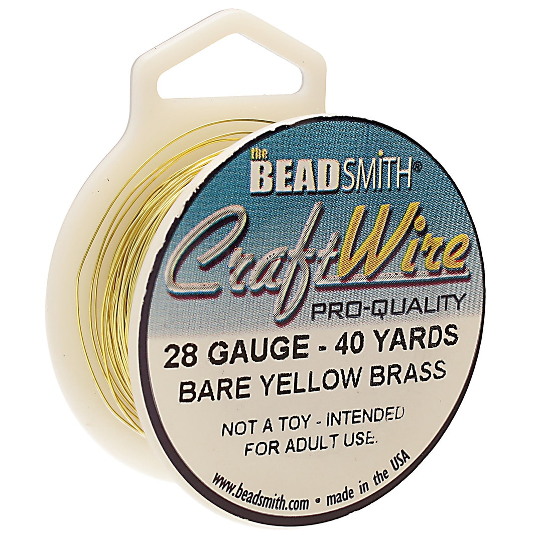The Beadsmith Wire Elements Craft Wire– Tarnish Resistant, Soft Temper ...