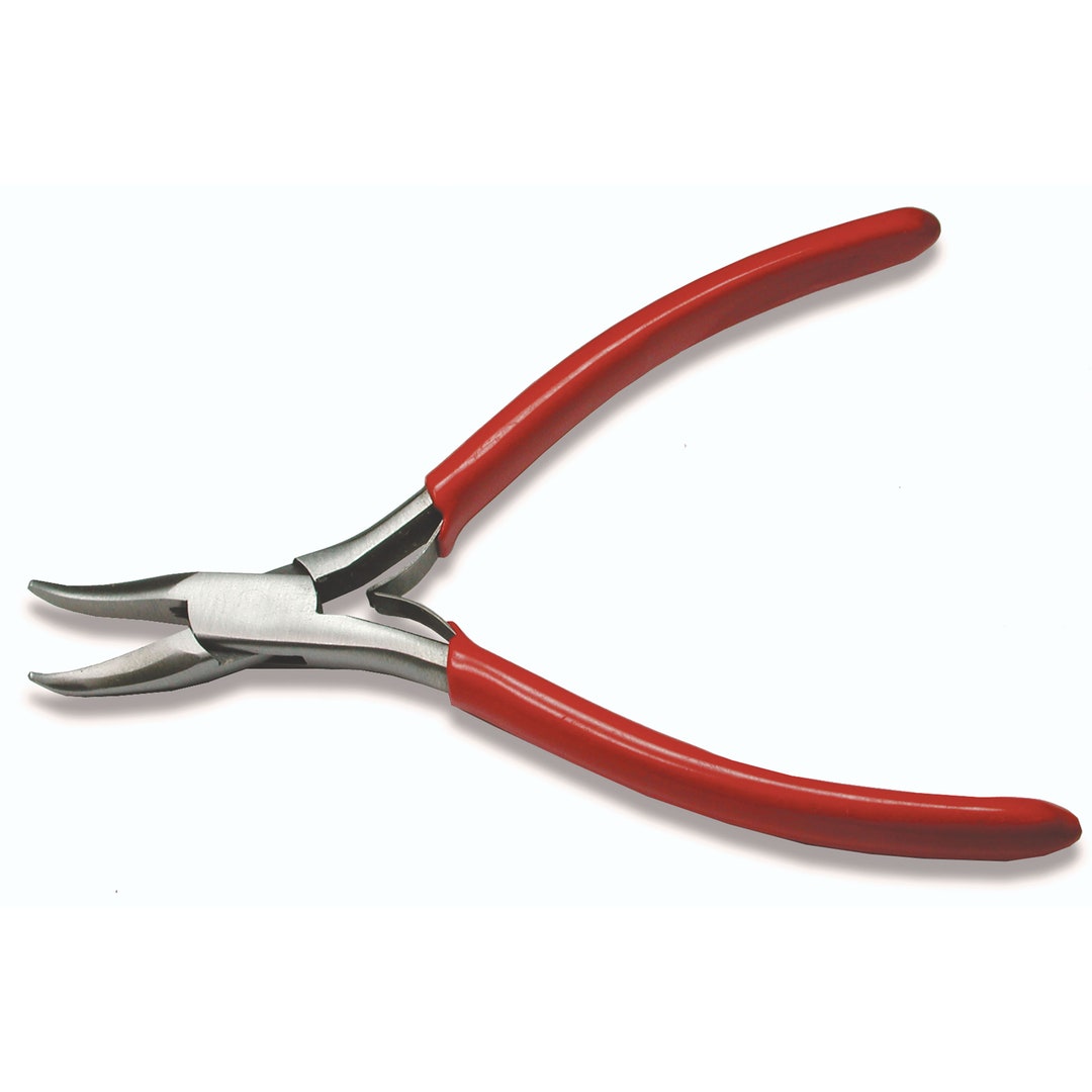The Beadsmith 5 Inch (130mm) Chain Nose Plier, Polished Steel - View #5