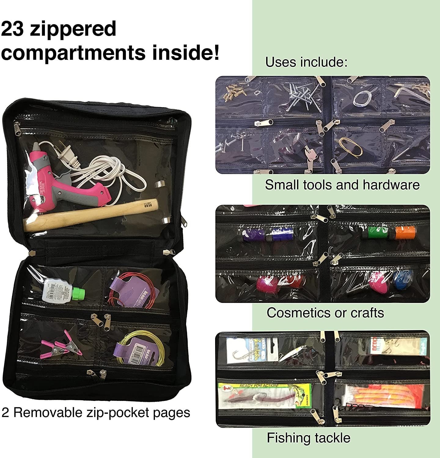 The Beadsmith Crafters Tote 12 X 15 Inches Carrying Case Etsy