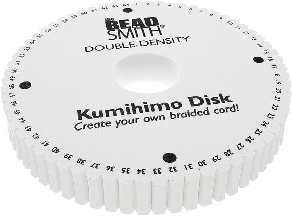 The Beadsmith Round Kumihimo Disk