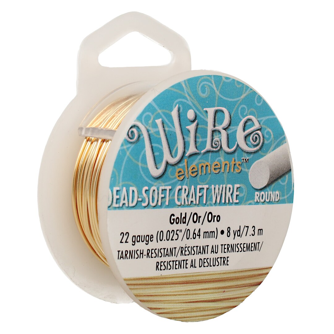 The Beadsmith Wire Elements Craft Wire – Tarnish Resistant, Soft Temper ...