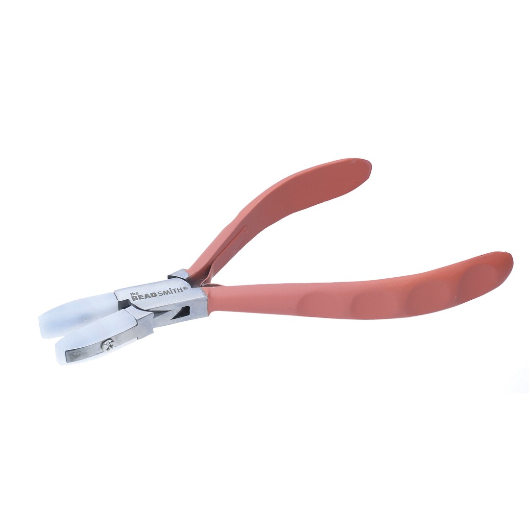 Beadsmith Satin Touch Bent Chain Nose Pliers - 5.75 Inch
