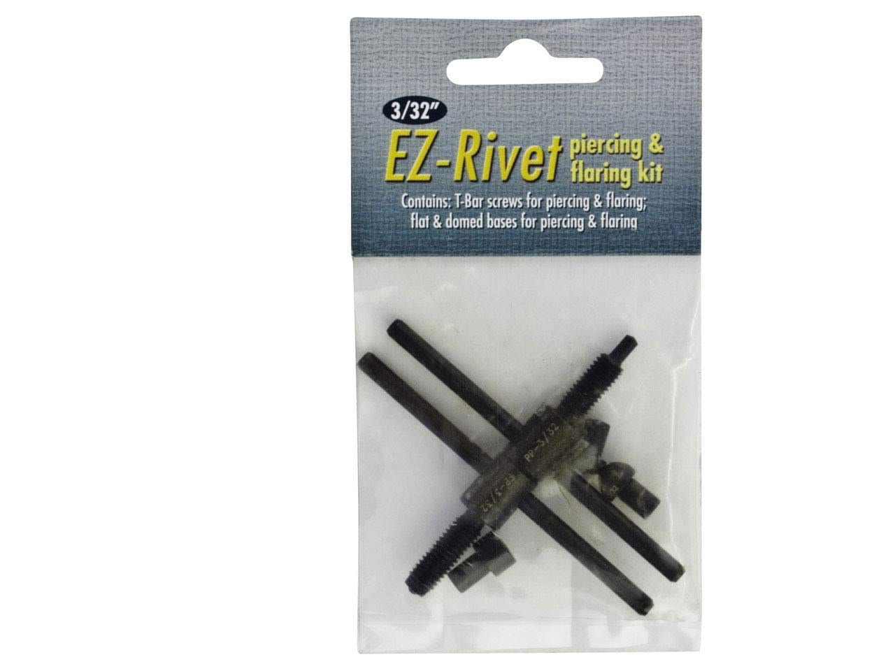 The Beadsmith Ezrivet 3/32 Rivet Tool Kit Punchandflare Hollow