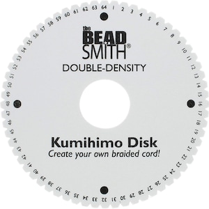 2pcs 10cm Japanese Kumihimo Braiding Disk Round Template Beading Bracelet  Craft