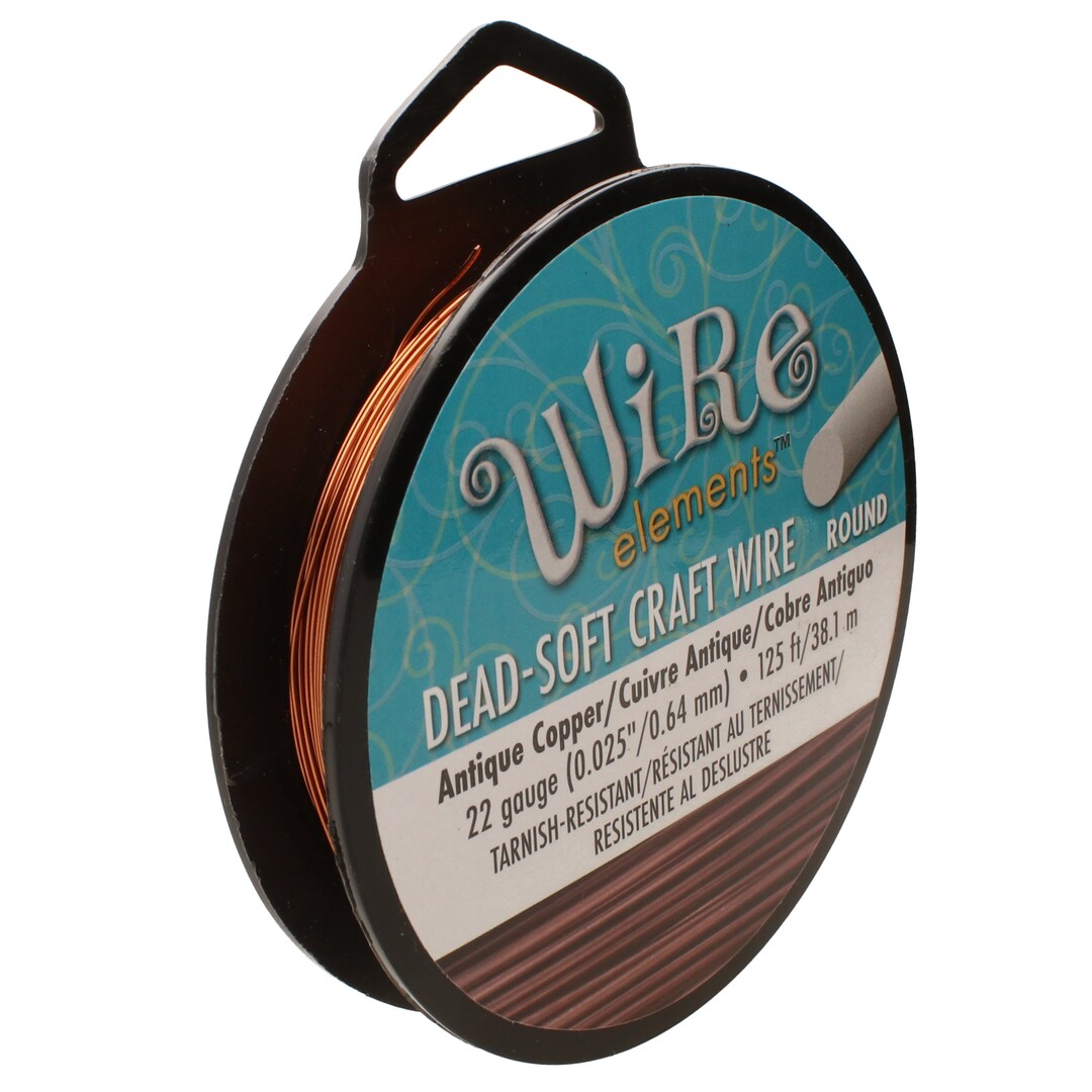 The Beadsmith Wire Elements Craft Wire– Tarnish Resistant, Soft Temper ...