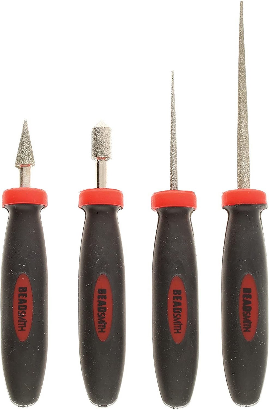 The Beadsmith Bead Reamer Set 4 Pieces Ergonomic Handles Etsy