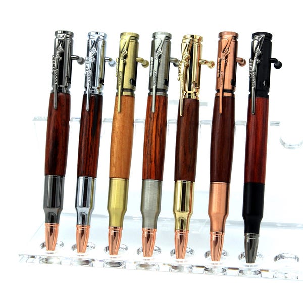 Bolt Action Rifle Pen with Rifle Case or Tactical Gift Boxes  **Engraveable**