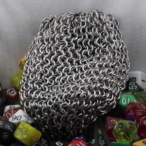 Custom Chainmail Dicebag (16g SWG rings)
