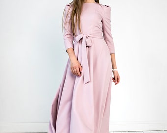 Dusty Pink Dresses - Etsy