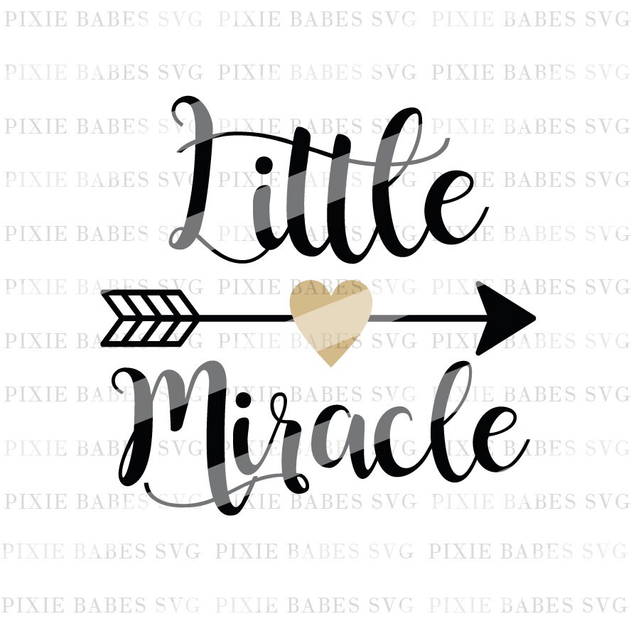 Download Little Miracle SVG Baby Girl svg Baby Boy SVG Newborn svg ...