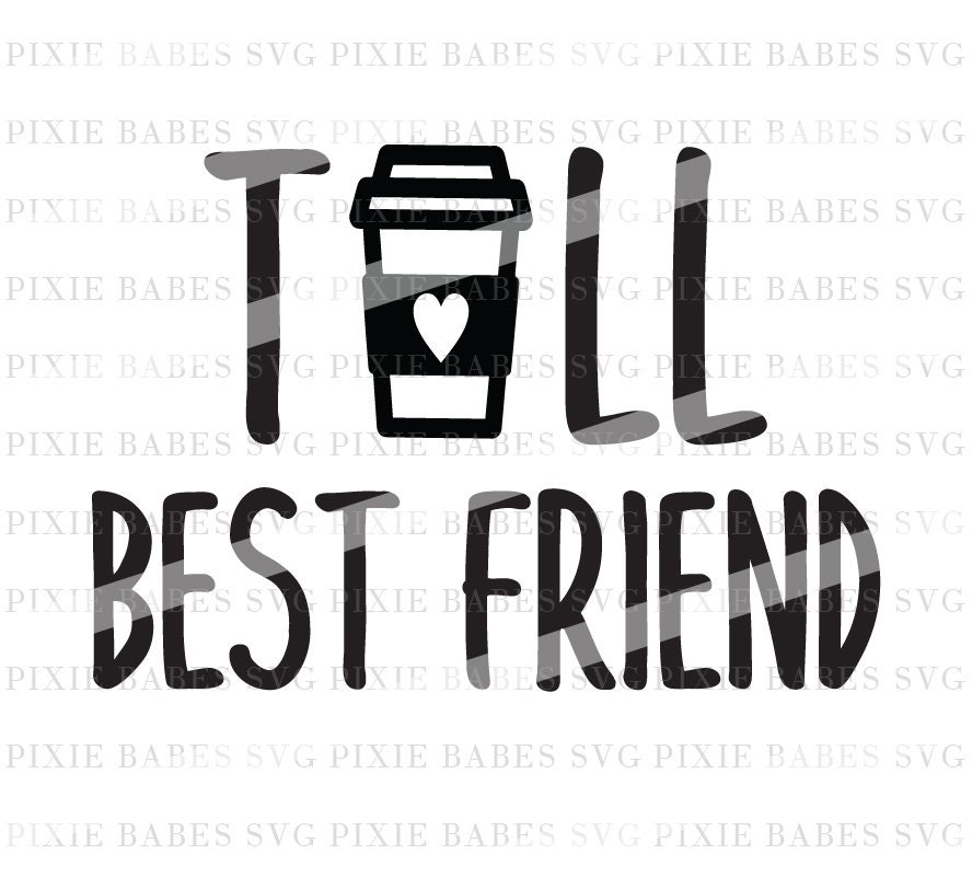 Download Tall Best Friend SVG Best Friends Forever svg bff SVG | Etsy