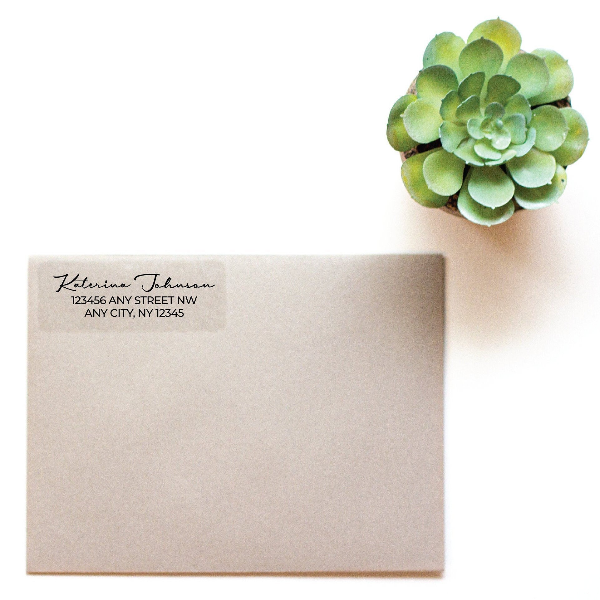 Return Address Labels Custom Clear White Labels Glossy | Etsy
