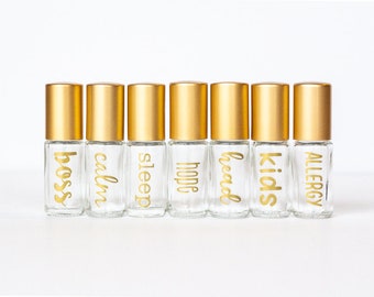 Etiquetas personalizables de 5 ml solamente