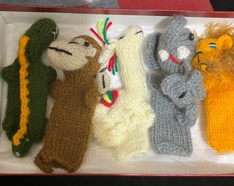 Finger Puppet Animals set