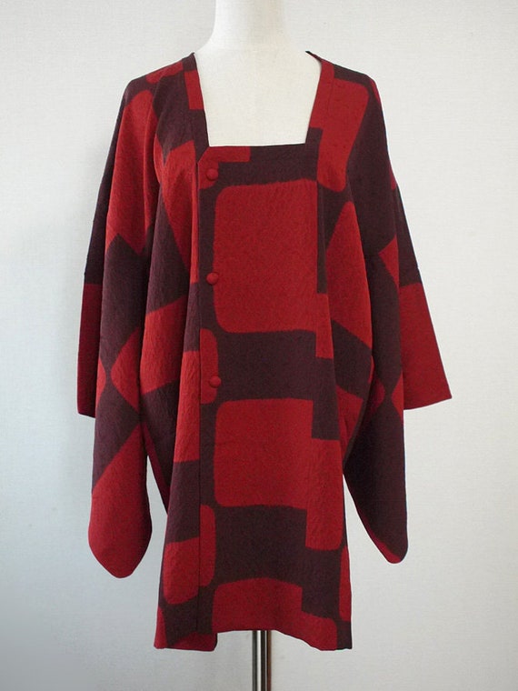 Secondhand Japanese Michiyuki, kimono coat for wom