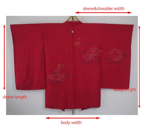 secondhand Japanese haori, vintage kimono jacket … - image 9