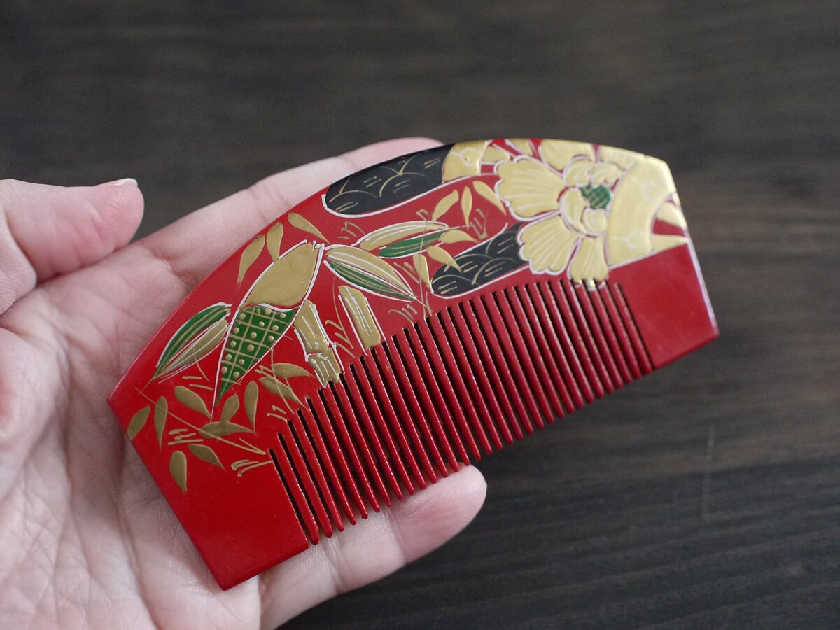～専用です～帯と小物の6点セット Japanese Secondhand Kushi and Kanzashi Set, Used Hair
