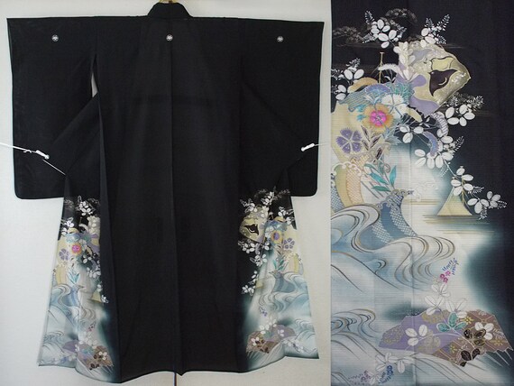 secondhand summer kimono, Japanese formal kimono,… - image 1
