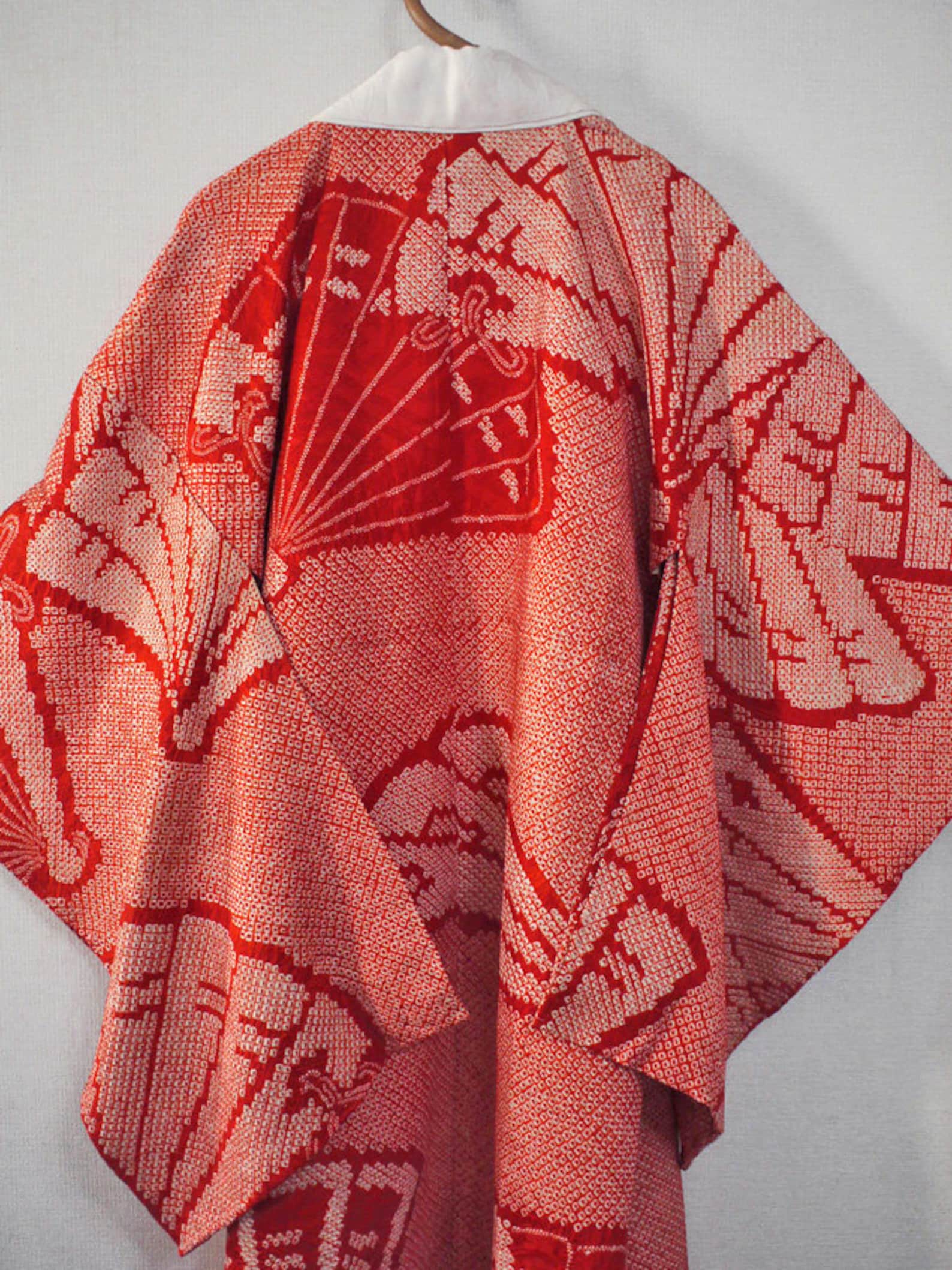 Secondhand woman's juban garment worn under kimono Etsy