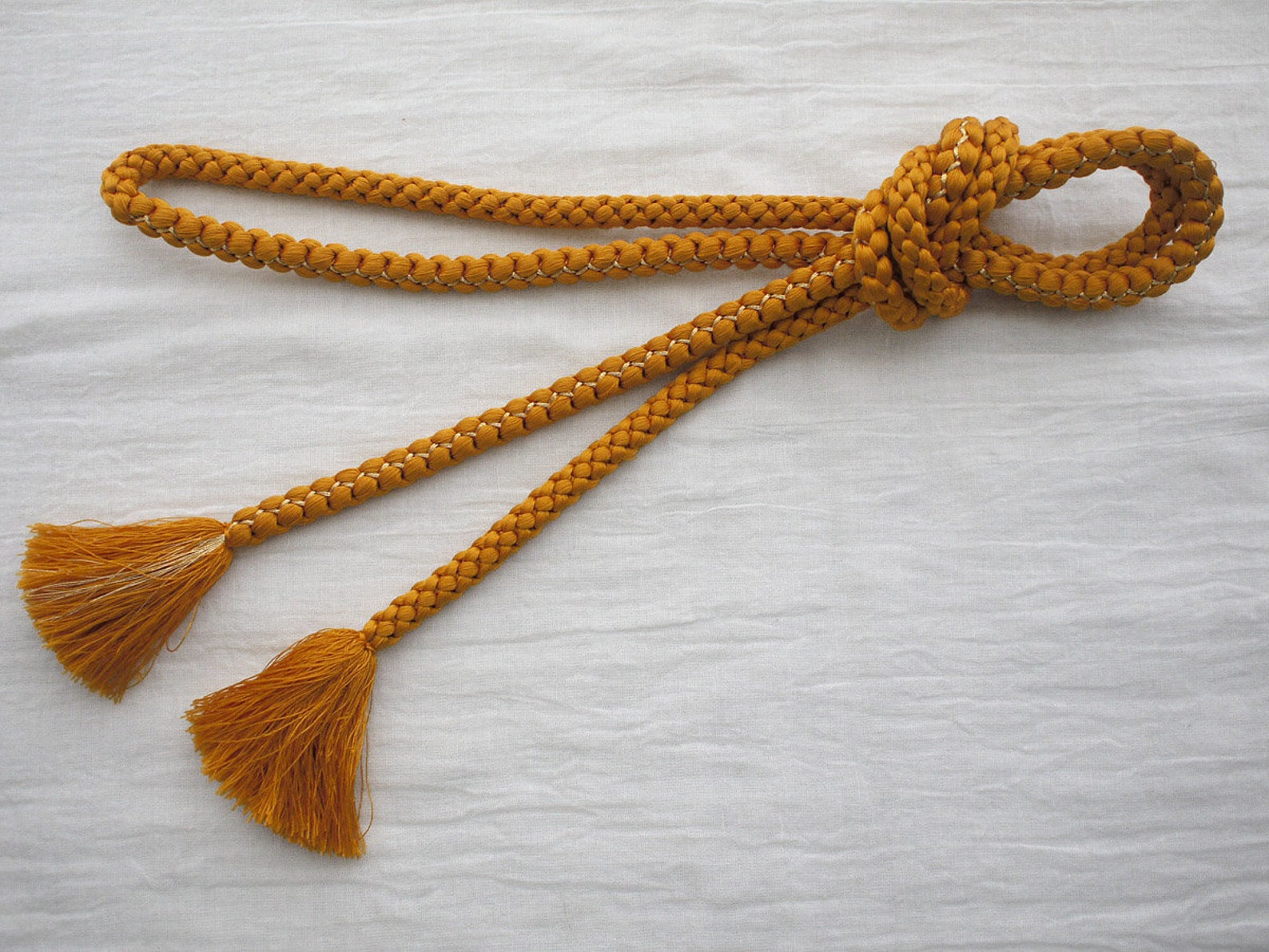 Secondmand obijime Japanese kimono cord cord for obi silk | Etsy
