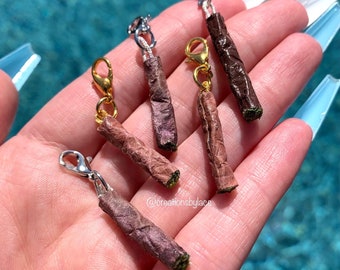 Tiny Blunt Charms | Miniature blunts | Nail Charms / sculpted backwoods