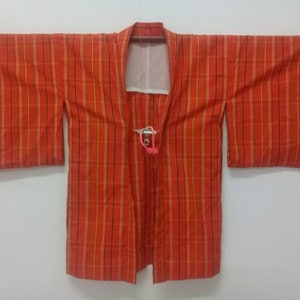 Vintage Haori Kimono Stylis Tringo design/ Cotton Fabric/ Size M