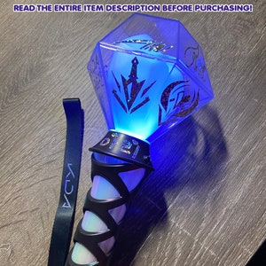 K/DA Lightstick Decal Kit Blades Akali Ahri Evelynn Kai'Sa League of Legends K-Pop DECAL ONLY