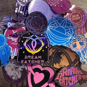 Dreamcatcher Album Cover Logo Sticker 35 Designs Love Catcher Stealer Save Us Piri Raid of Dream Tree of Language Nightmare Lose Myself image 1