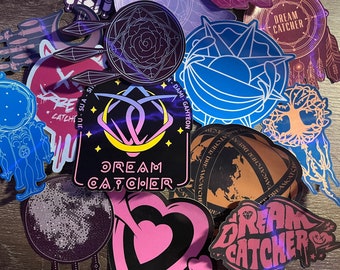 Dreamcatcher Album Cover Logo Sticker - 35 Designs! Love Catcher Stealer Save Us Piri Raid of Dream Tree of Language Nightmare Lose Myself