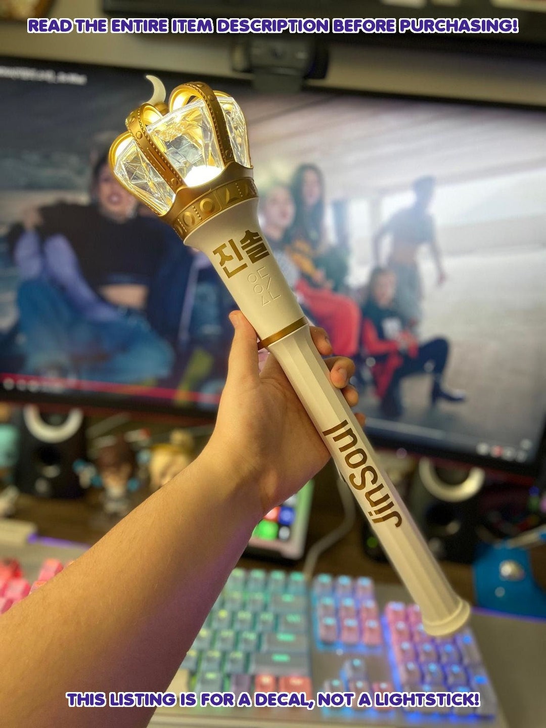 LOOΠΔ / Loona Lightstick Decals Orbit Choerry Chuu Go Won Etsy.de