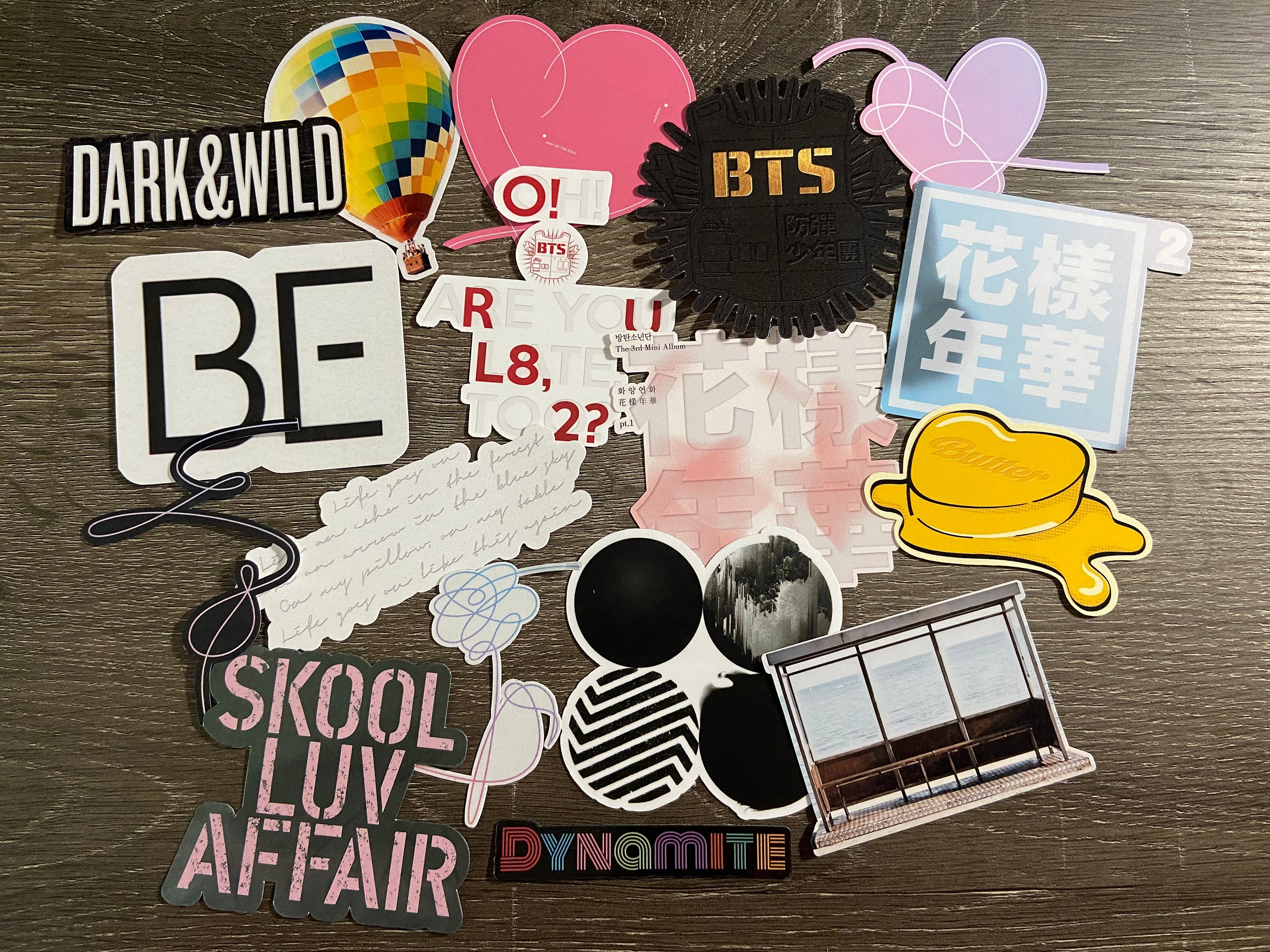 BTS 55 stickers – SD-style-shop