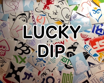 LUCKY DIP Random Decals - Anime, K-Pop, Video Games, and More