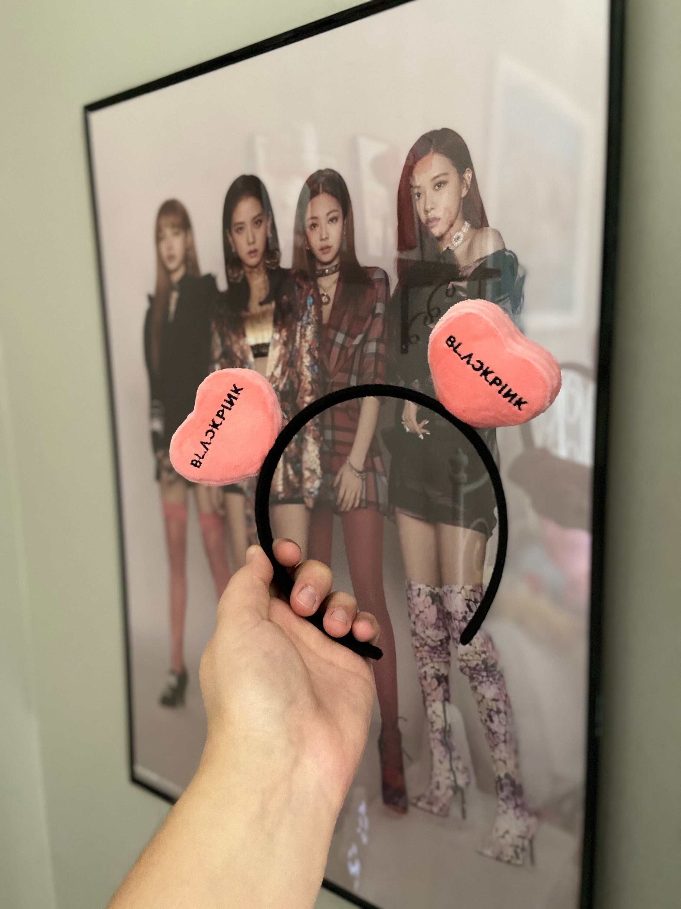 Blackpink Poster Merchandise Chandelier Group Photo Rose Lisa Jisoo Jennie  Kpop Merch Album Kpop Room Decor For Walls Official Birthday Decorations