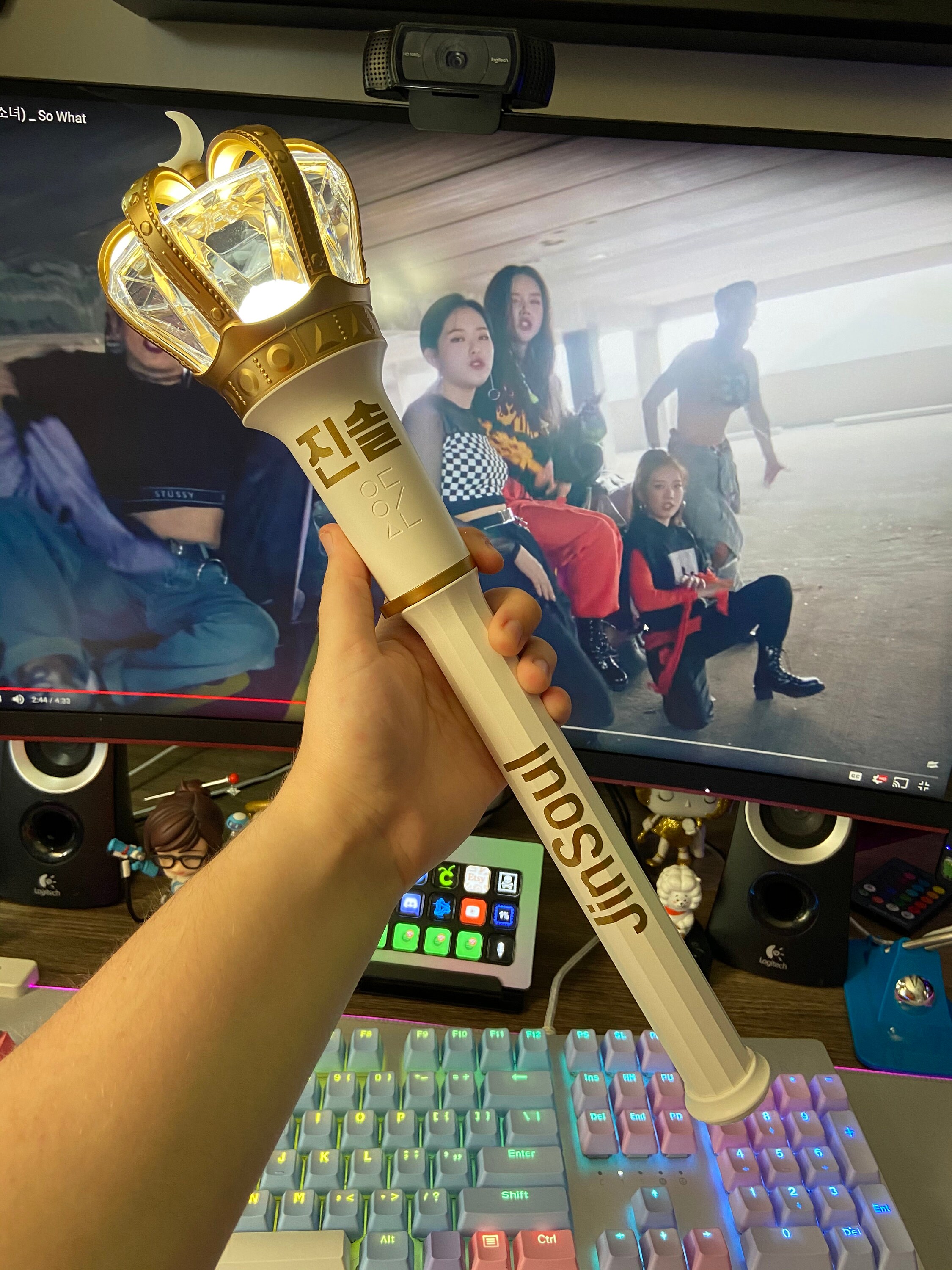 LOOΠΔ / Loona Lightstick Decals Orbit Choerry Chuu Go Won Etsy