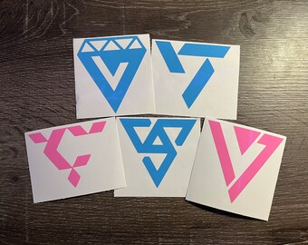 Seventeen Logo Decals K Pop S Coups Wonwoo Mingyu Vernon Woozi Etsy 日本 Seventeen Logo Decals K Pop S Coups Wonwoo Mingyu Vernon Woozi Etsy 日本