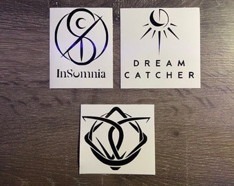 Dreamcatcher InSomnia Logo Decal K-Pop JiU SuA Siyeon Handong Yoohyeon Dami Gahyeon 드림캐쳐