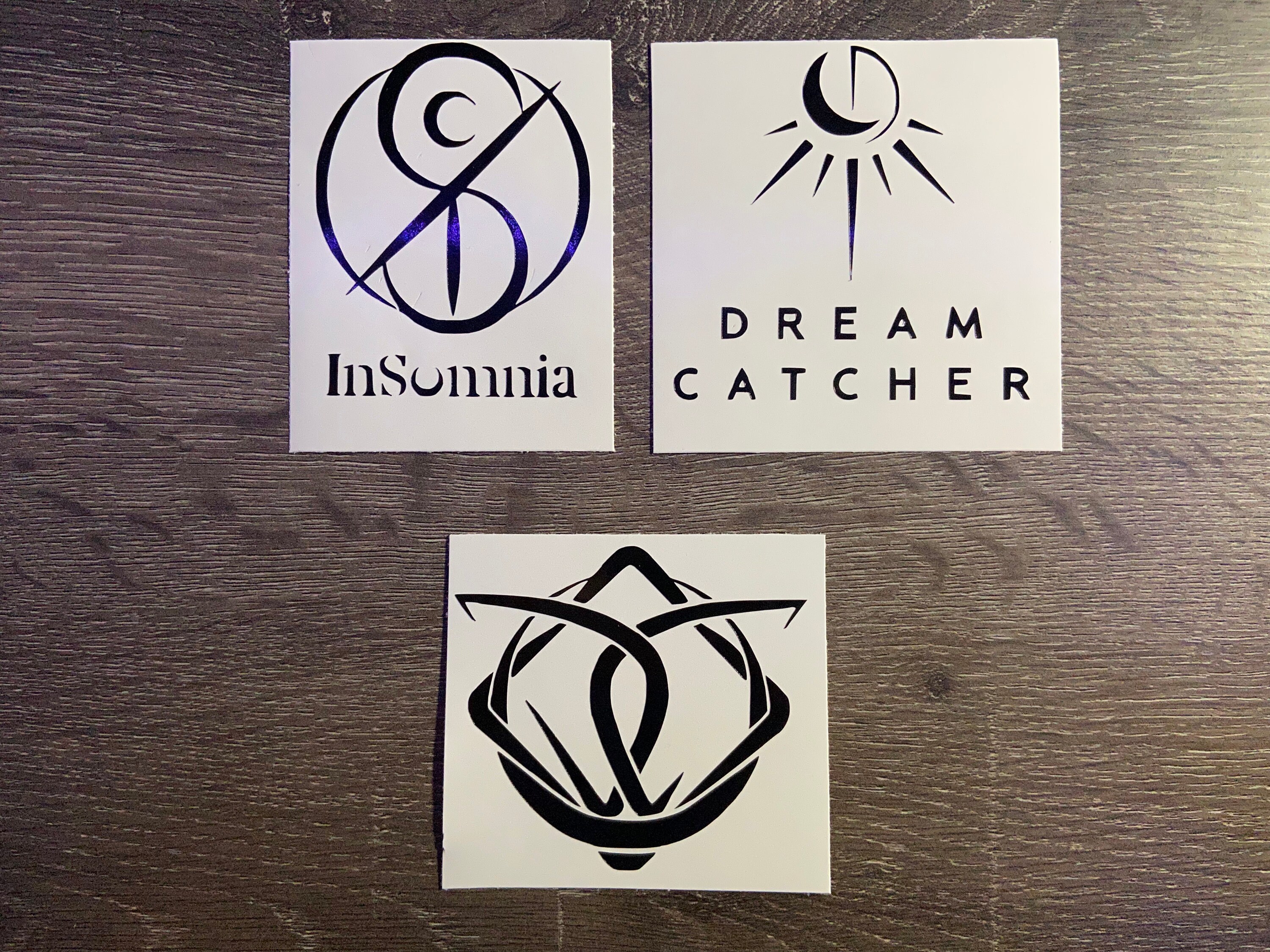 Dreamcatcher Insomnia Logo Decal Kpop Jiu Sua Siyeon Handong Etsy