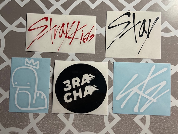 Finally used album stickers : r/straykids