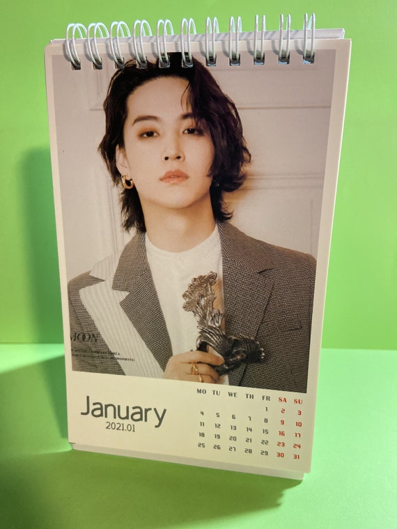 Got7 2021 Desk Calendar Dye Jay B Mark Jackson Jinyoung Etsy