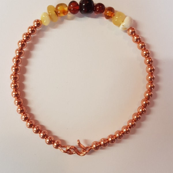 Amber Bangle - Etsy