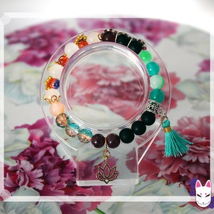 Genshin Tighnari inspired Handmade Beaded Bracelet