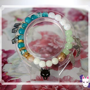 FFXIV Menphina inspiriertes handgemachtes Perlenarmband