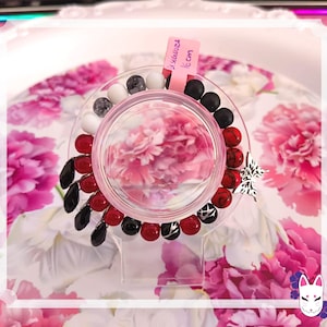 Genshin La Signora inspired Handmade Beaded Bracelet