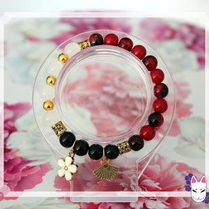 FFXIV Yotsuyu inspiriertes handgemachtes Perlenarmband