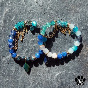 Genshin Furina inspired Handmade Beaded Bracelet