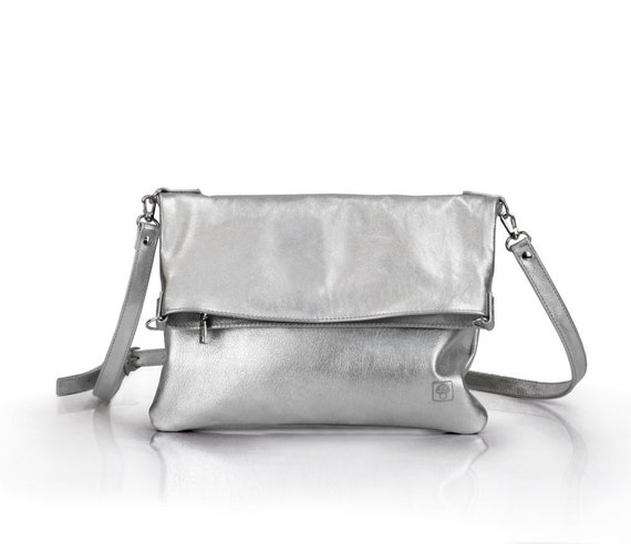 ladies silver handbags