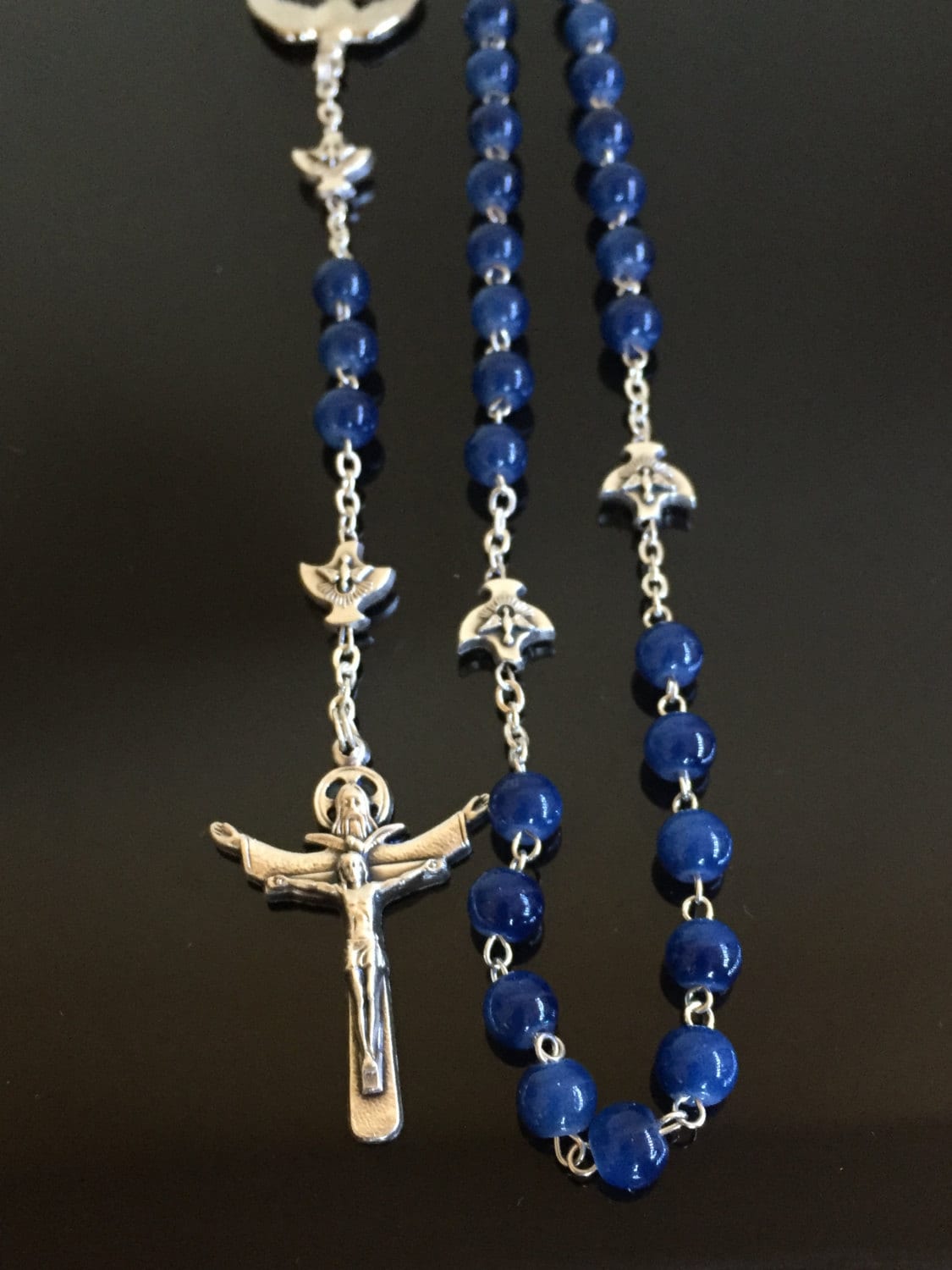 Holy Spirit Catholic Rosary - Etsy Sweden