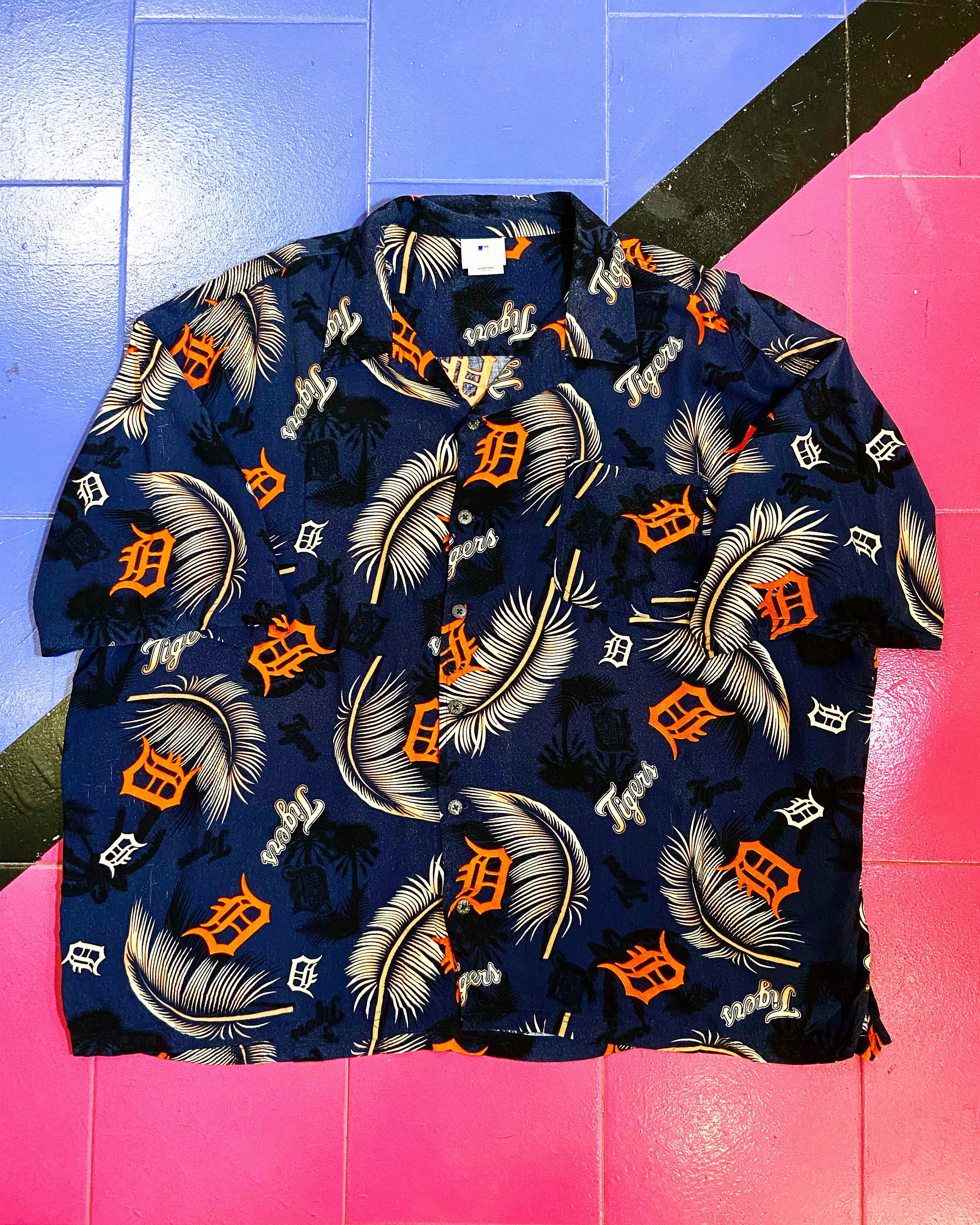 Detroit Tigers MLB Custom Name Hawaiian Shirt For Men Women Gift For Fan -  Freedomdesign